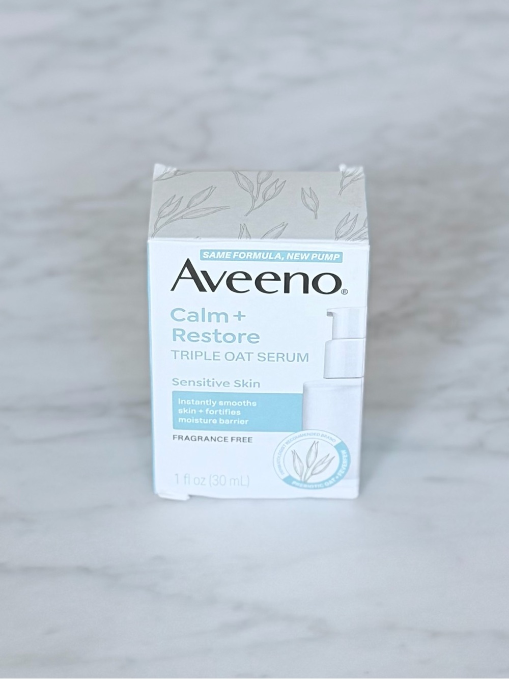 $20 or FREE NIB Aveeno Calm + Restore Triple Oat Serum